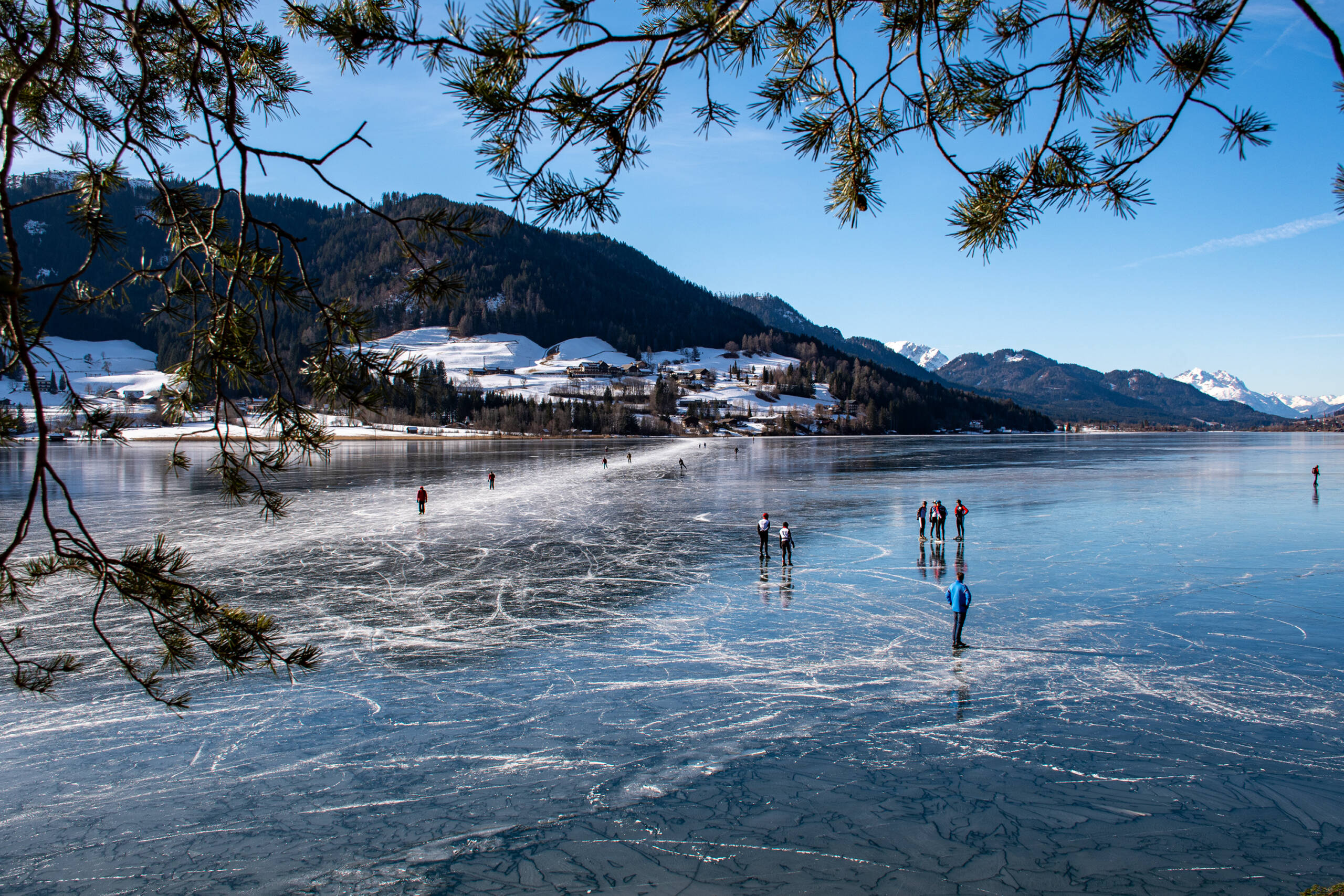Spiegeleis vorm Ronacherfels
